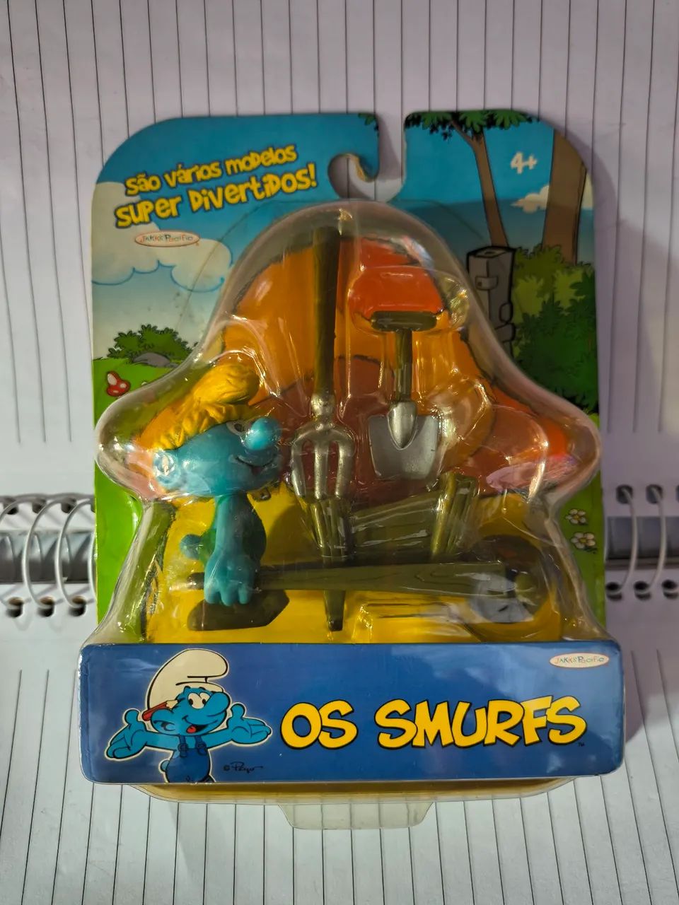 Boneco Smurf Trabalho 