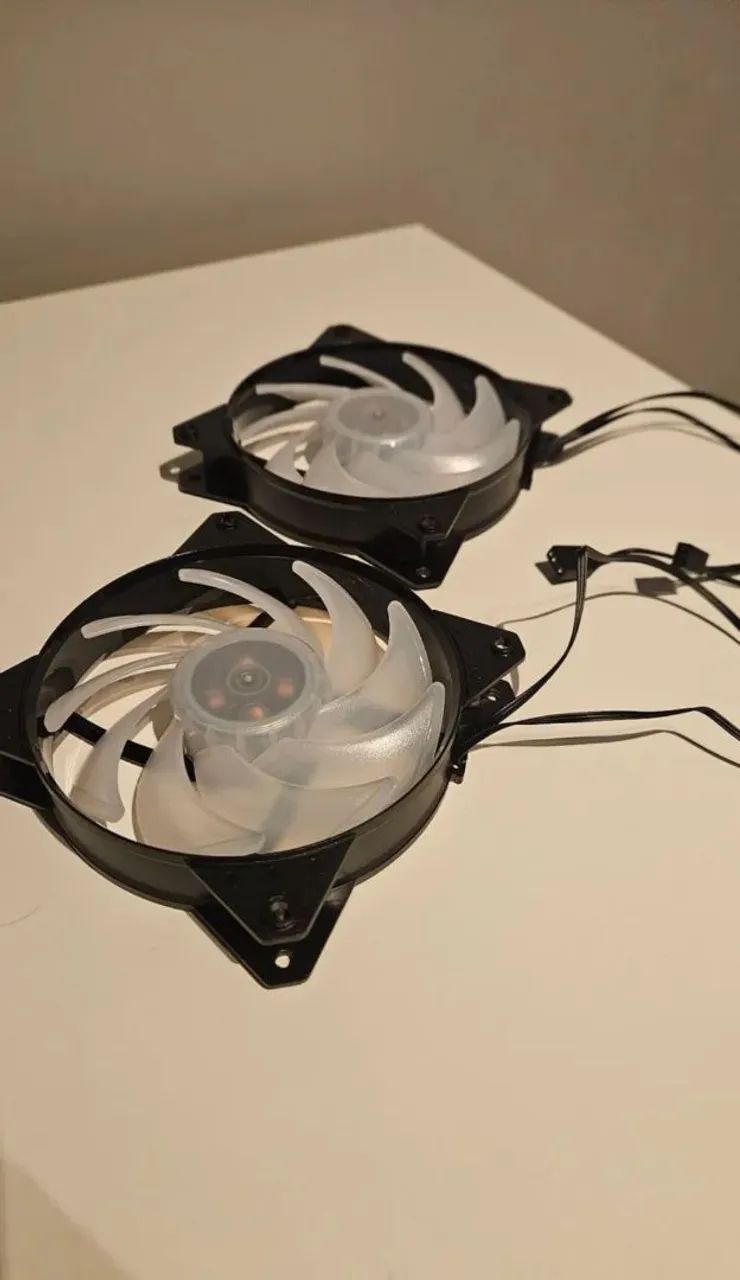 Kit 2X Fans ARGB CoolerMaster - Foto 2