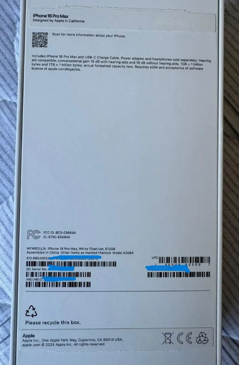 Iphone 16 pro max 512 Gb Garantia apple - Foto 4