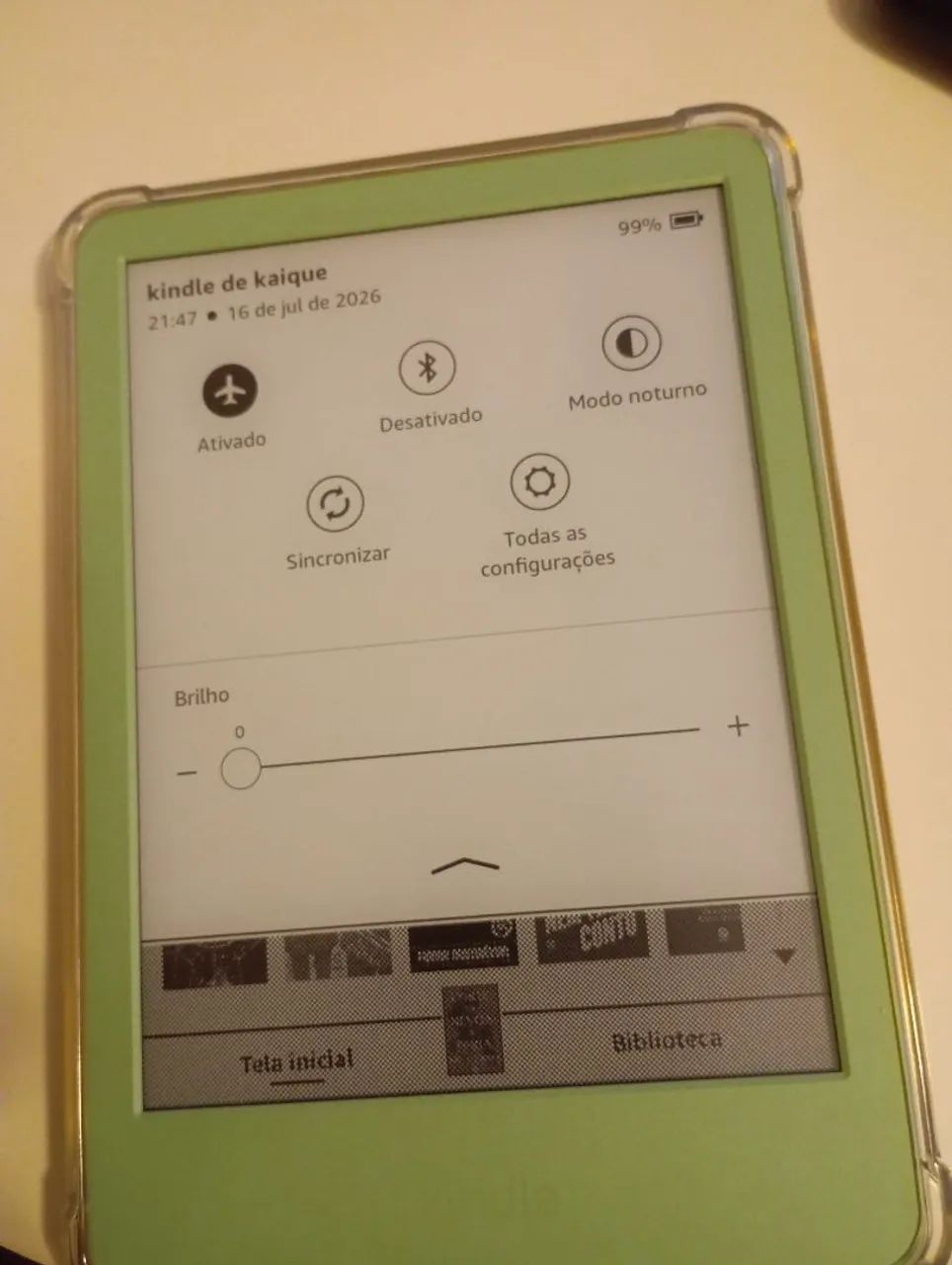 Kindle 11ª geração 2024 verde matcha - Tablets e E-Readers - Ipês