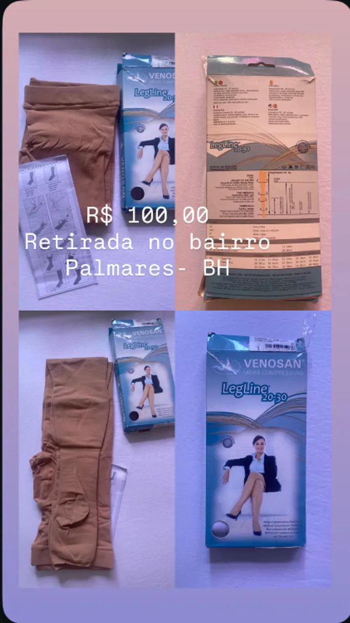 Meia compressiva venosan - Foto 5