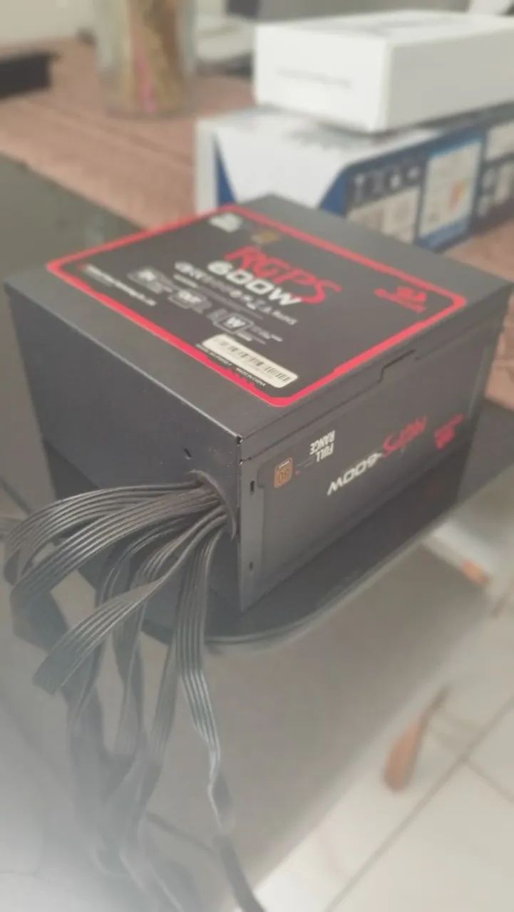 Fonte 600W Redragon RPGS GC-PS002 80 plus bronze  - Foto 2