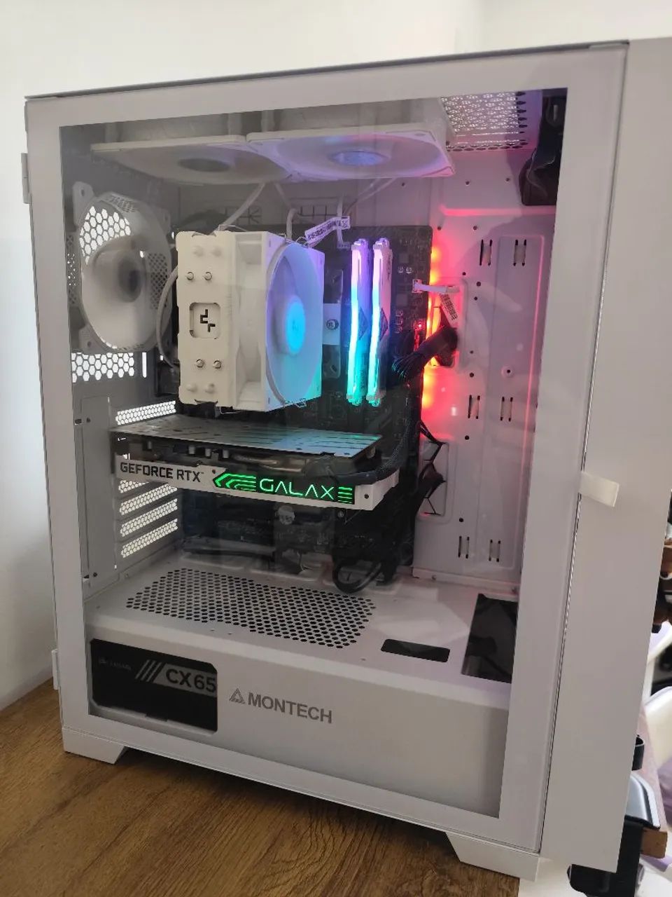 PC GAMER Completo Branco + Periféricos 