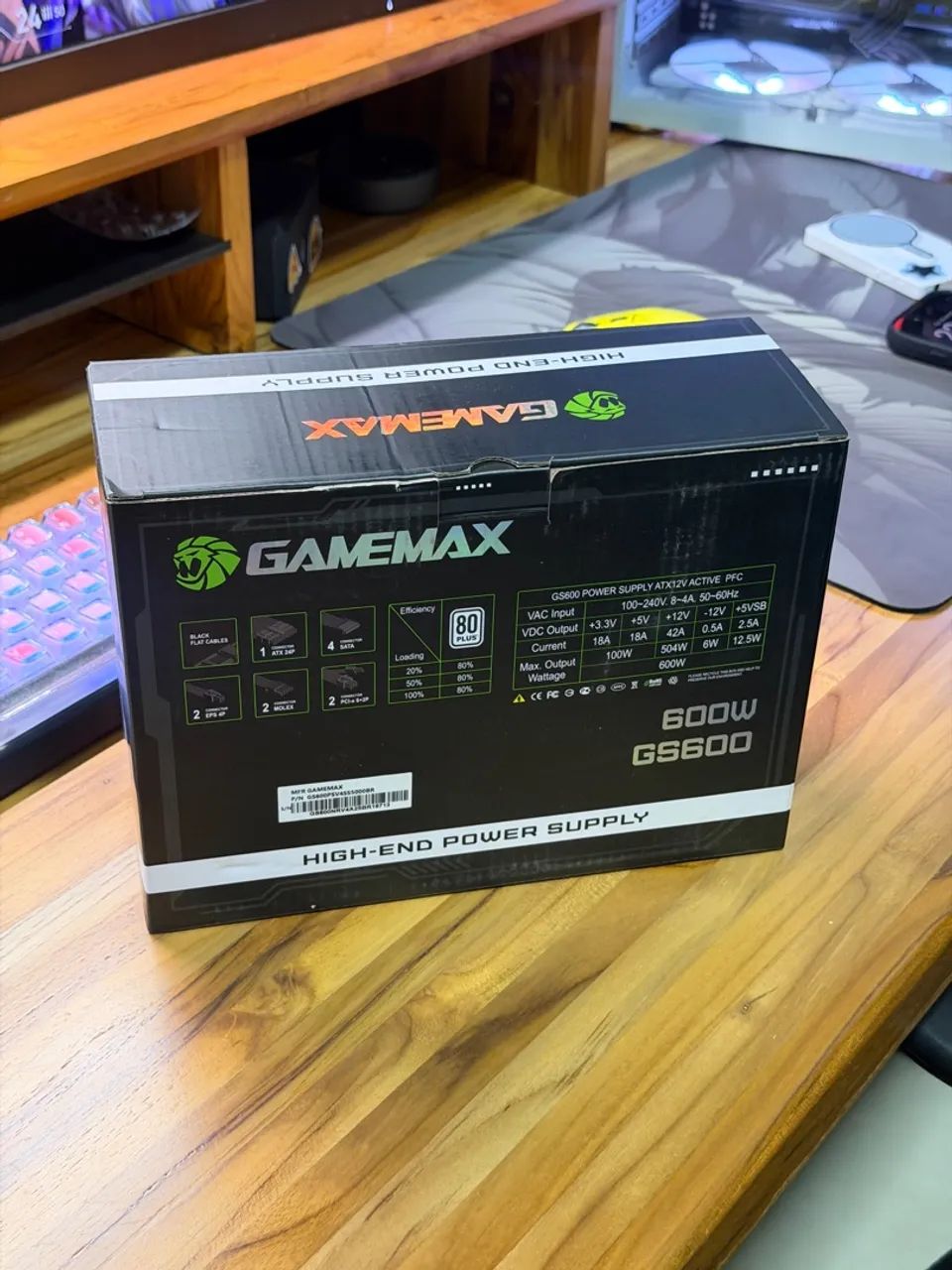 Fonte 600w Gamemax  - Foto 2