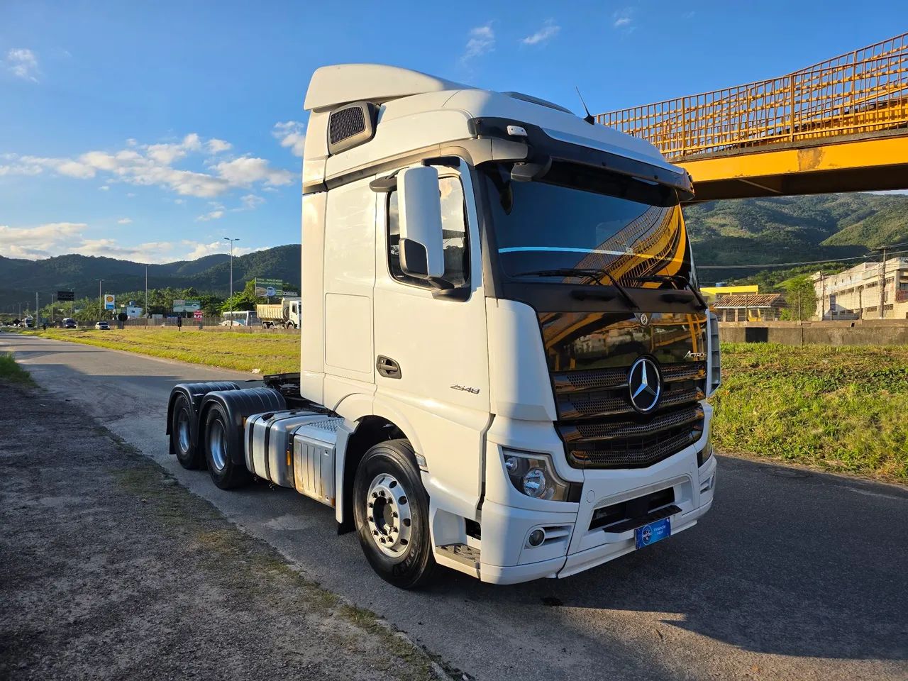 MB Actros modelo 2548 S ano 2023 de unico dono pouco uso baixo km rodado - Foto 3