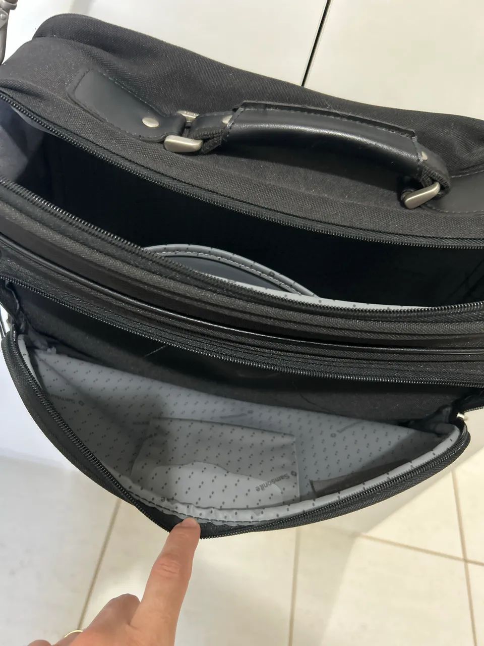 Bolsa carteiro Samsonite - Foto 4