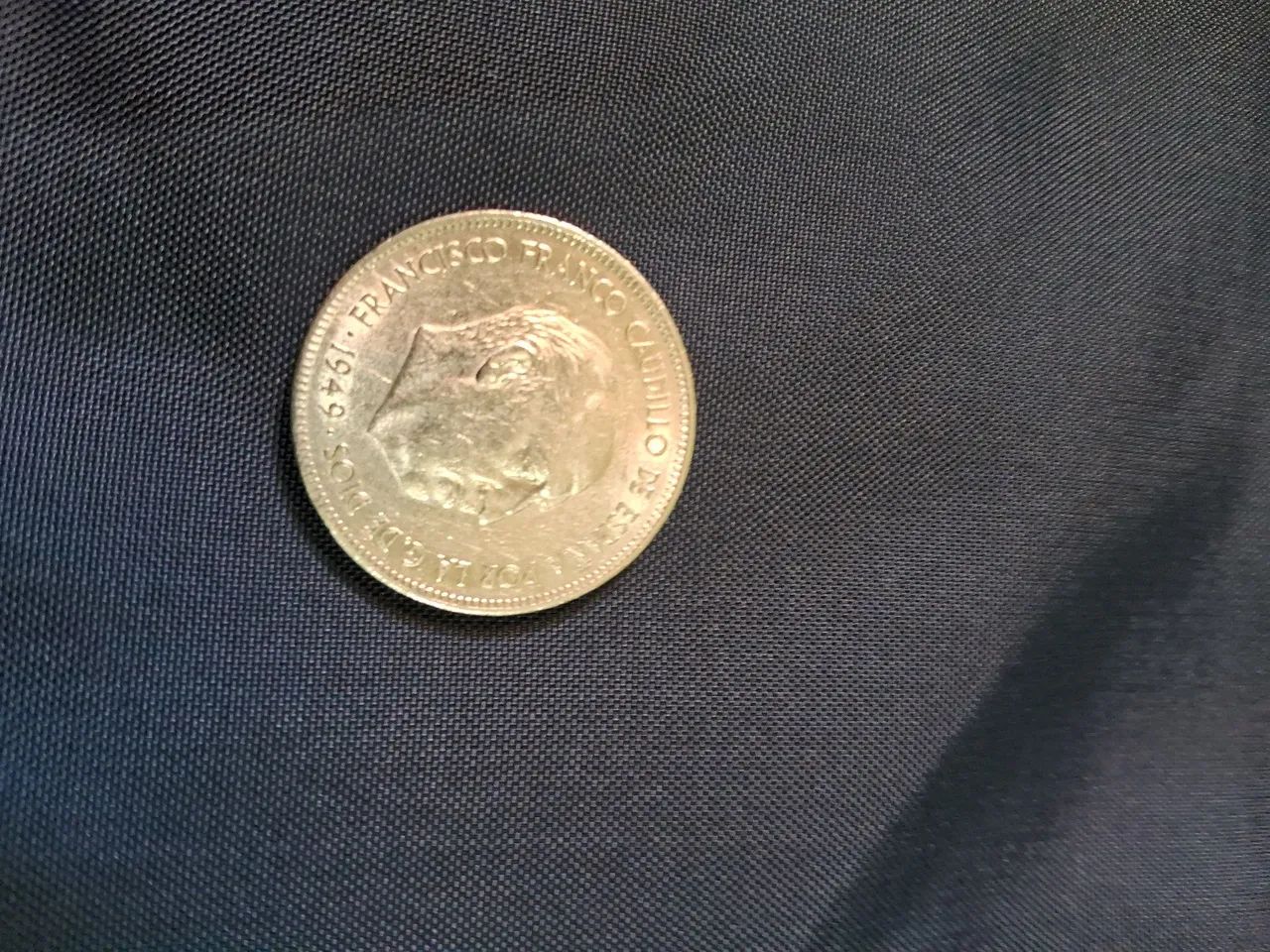  5 Pesetas Espanha  - Foto 2