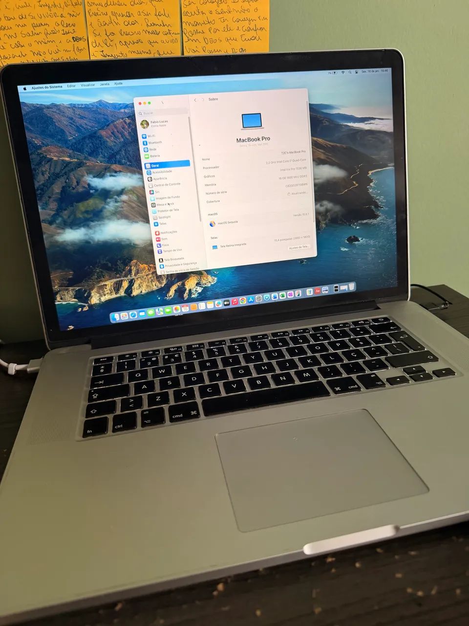 macbook pro 15 mid 2015