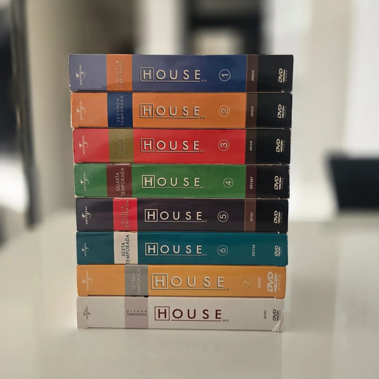 Coleção Dr. House 1 a 8 temporadas completas