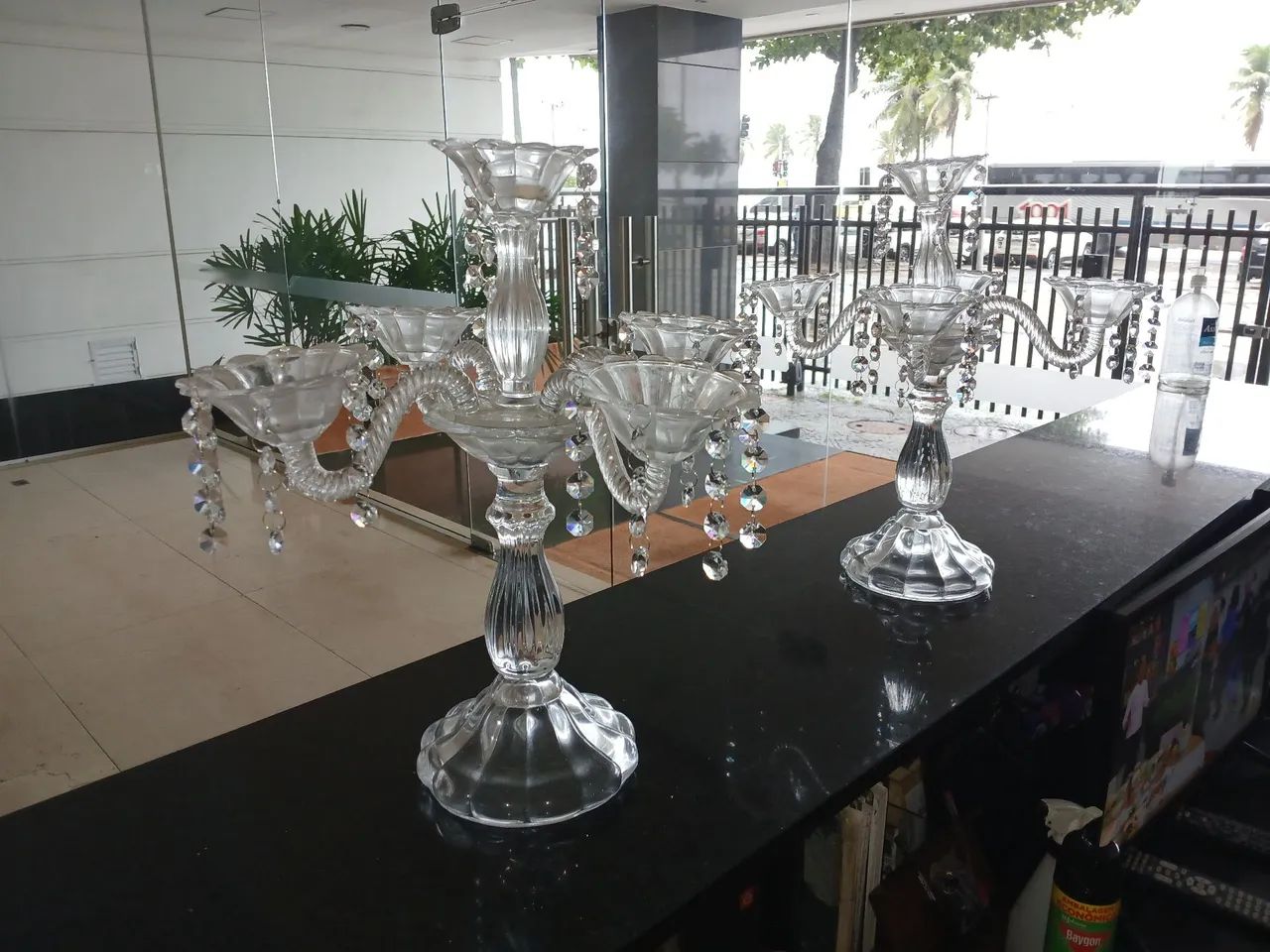 Castiçal de mesa cristal  - Foto 2