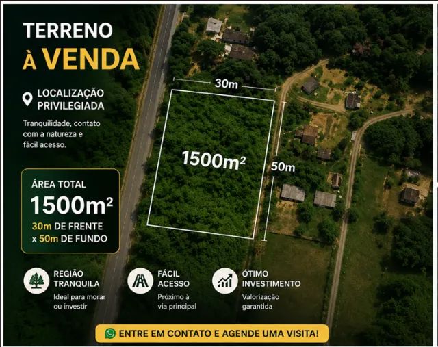 O lugar perfeito para sua casa de campo 1500m² documentado - Foto 2