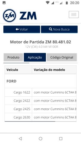 Motor de partida cargo vwc 12vts - Foto 5