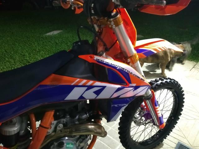 Kit Plástico KTM SX-F 2016 Laranja flúor - Foto 2