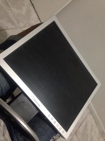 Tela pra computador, pegando Leds bons, marca positivo