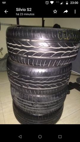 4 pneus 205/40/r17 mais de meia vida