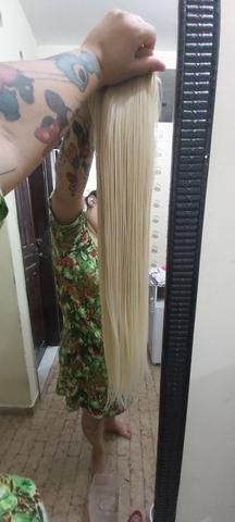 Mega hair louro da Malu - Foto 5