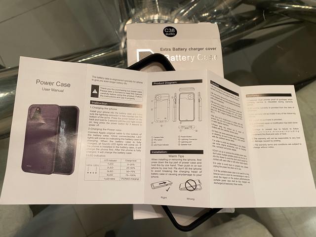 Capa Carregador Portátil p/ Iphone 11 Pro Max - Foto 4