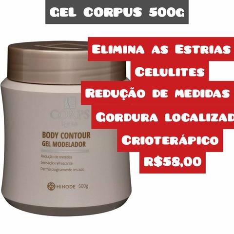 Gel Corpus Redutor de medidas Hinode 500g - Foto 4