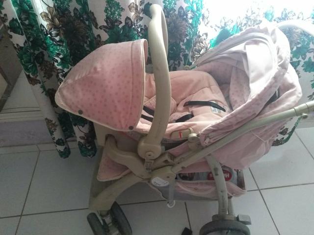 BORIGGOTO ?carrinho e bebê conforto? - Foto 4
