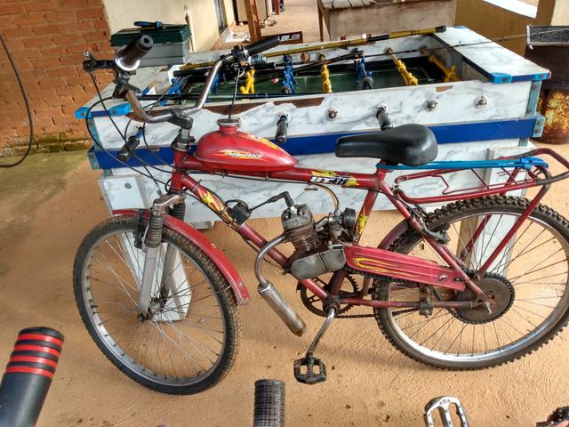 Bicicleta motorizada muito boa - Foto 2