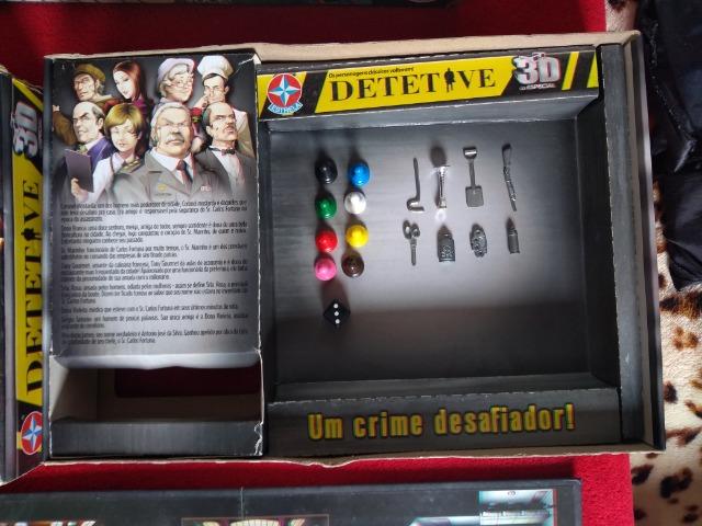 Jogo De Tabuleiro Detetive 3d - Estrela Original Com Óculos
