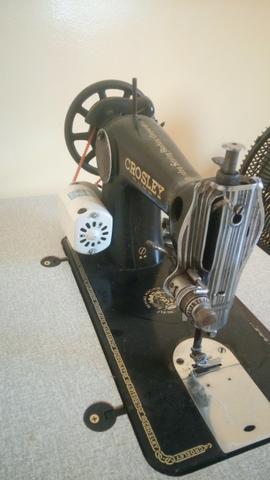 Máquina Costura Antiga Crosley Super Motor Pedal - Foto 3