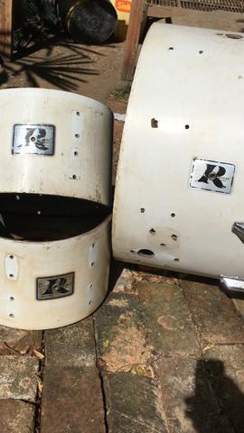 Bateria Rogers USA vintage para reformar