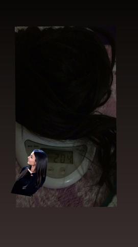 Cabelo castanho humano - Foto 2