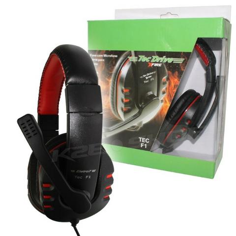 Fone Gamer com microfone profissional