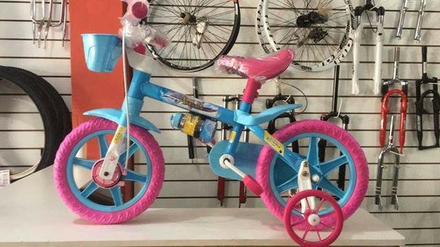 Bicicleta aro 12 Infantil 2 a 4 anos 165,00 Nathor - Foto 2