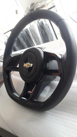 Volante GTI Cor preto para Celta, Corsa Classic, Corsa Wind, prisma - Foto 3