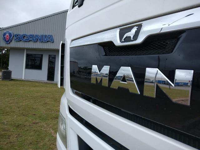 Man TGX 28.440, 2018, Branco, 6x2. Rodas de alumínio e defletor de ar. R0530 - Foto 18