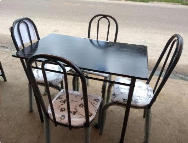 Otimo Desconto Lindo Conjunto de Mesa (1,00x0,60)Novo Na Caixa Apenas 499,00 - Foto 2