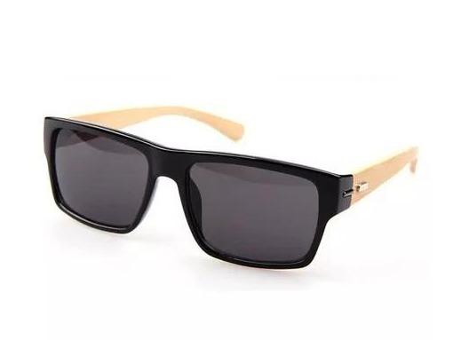 Óculos De Sol De Madeira / Bambu - Proteção Uv400 - Long Keeper