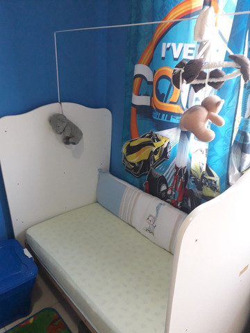 Berço que vira cama!