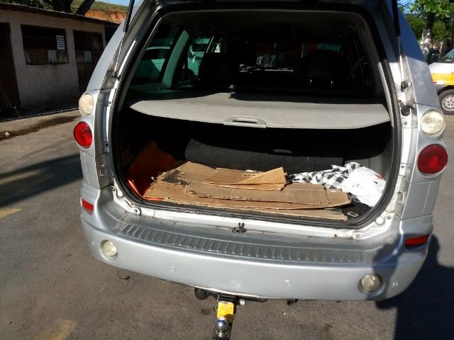 Pajero Sport HPE 3.5 V6, flex, 4x4 auto, prata, com GNV - Foto 6