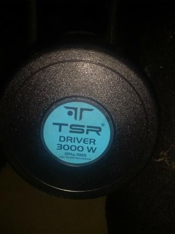 Caixa selada com Subwoofer SUN e Corneta TSR 120W rms - Foto 3