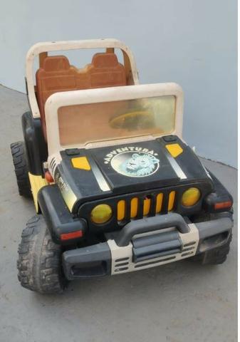 Carrinho jeep eletrica perego