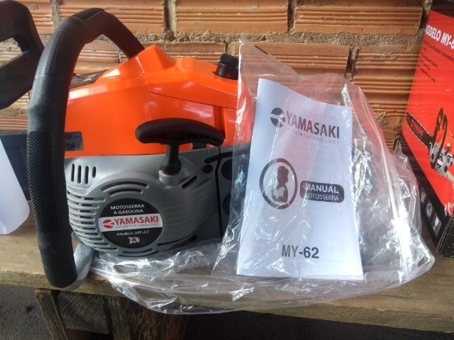 Moto serra a gasolina yamasaky modelo MY 62 nova na caixa sem uso - Foto 2