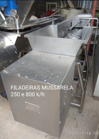 Filadeira Mussarela Buller Vácuo Produtora continua sorvete usada  - Foto 4