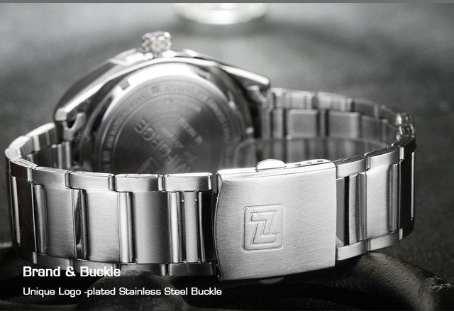 Relógio masculino Naviforce quartzo semana + data todo em aço inoxidável - Foto 4