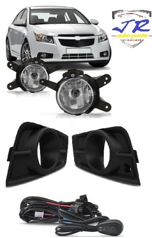 Kit Farol De Milha Cruze 2009 2010 2011 2012 2013 2014 Auxiliar Neblina    - Foto 4