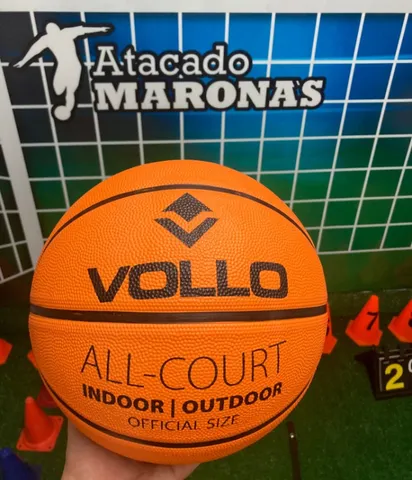 Bola de Basquete Oficial da Vollo Tamanho 7 All-Court Indoor