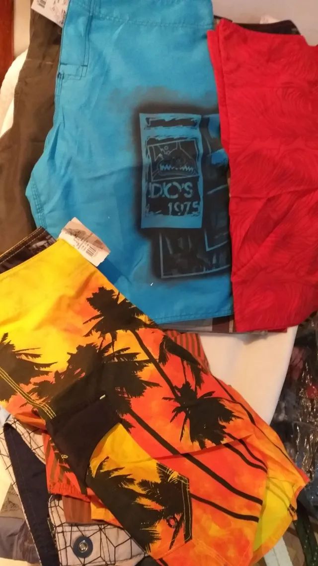 Bermudas em tactel coloridas da IDIO'S  - Foto 4