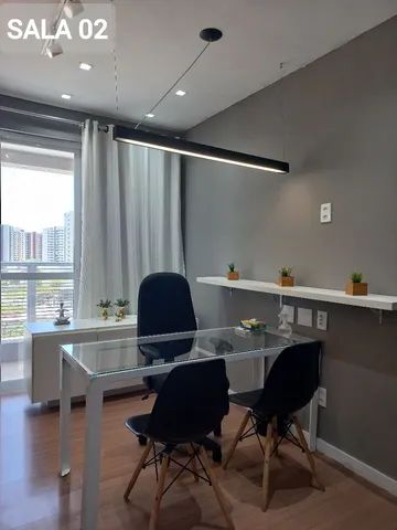 Consultório / Sala mobiliada no Ed. Horizonte jardins - Foto 4