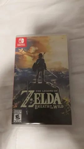 The Legend Of Zelda Breath Of The Wild Nintendo Switch Mídia Física Usado  Pronta Entrega