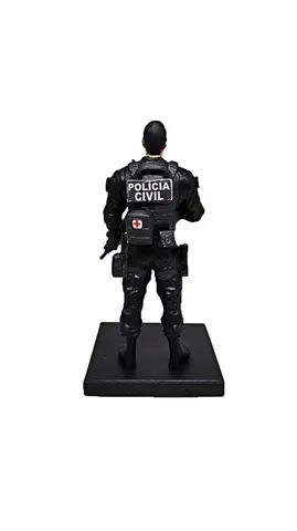 Estatueta Policial Civil - SC personalizável  - Foto 2