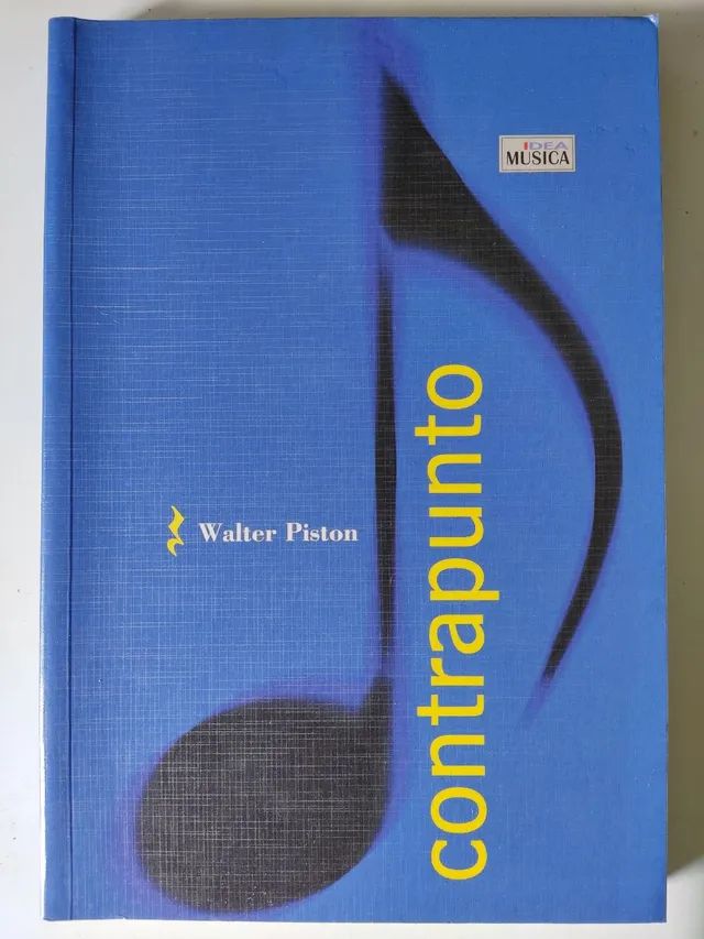 Livro CONTRAPUNTO de WALTER PISTON 