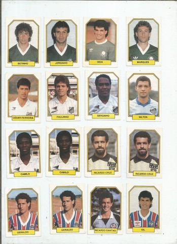 figurinhas avulsas campeonato brasileiro 1990 - Foto 4