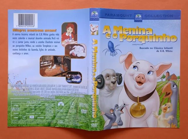 Dvd A Menina e o Porquinho  - Foto 3